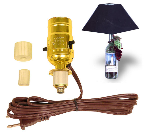 Lamp Making Kits Without Fixture Pipes - National Artcraft