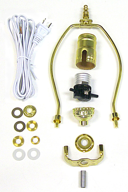 Lamp Making Kits Without Fixture Pipes - National Artcraft