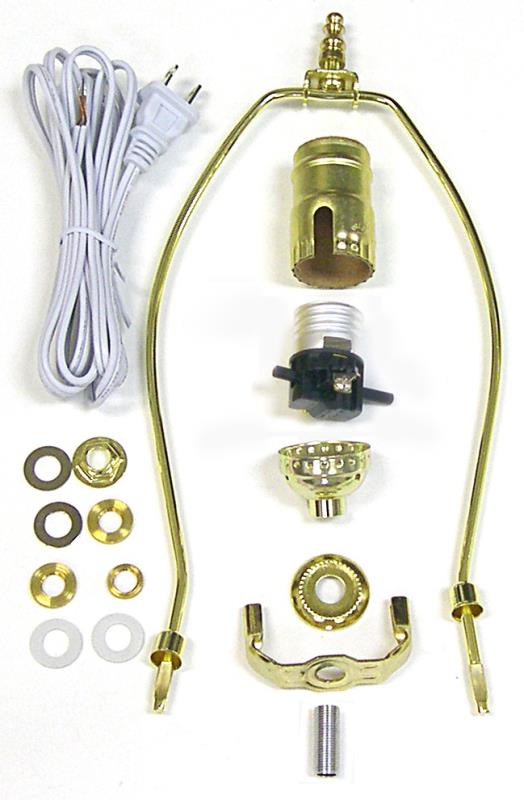 Lamp Making Kits Without Fixture Pipes - National Artcraft