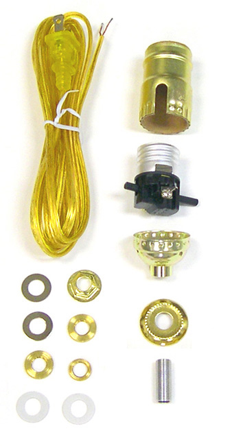 Lamp Making Kits Without Fixture Pipes - National Artcraft