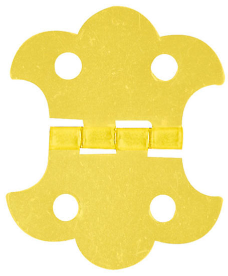 Solid Brass Butterfly Hinge