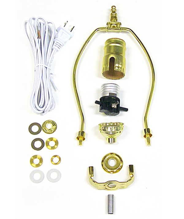 Lamp Making Kits Without Fixture Pipes - National Artcraft