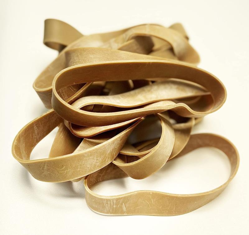 Rubber Bands Used as Ceramic Molds